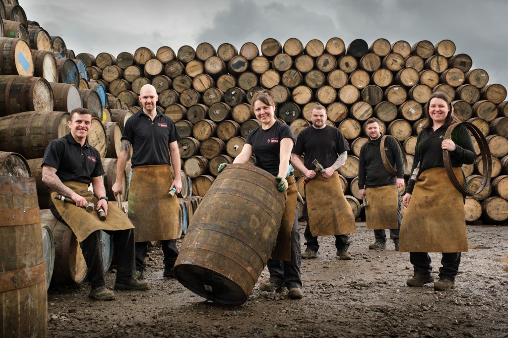 Scotch whisky breakthrough as Diageo recruits the first female coopering apprentices