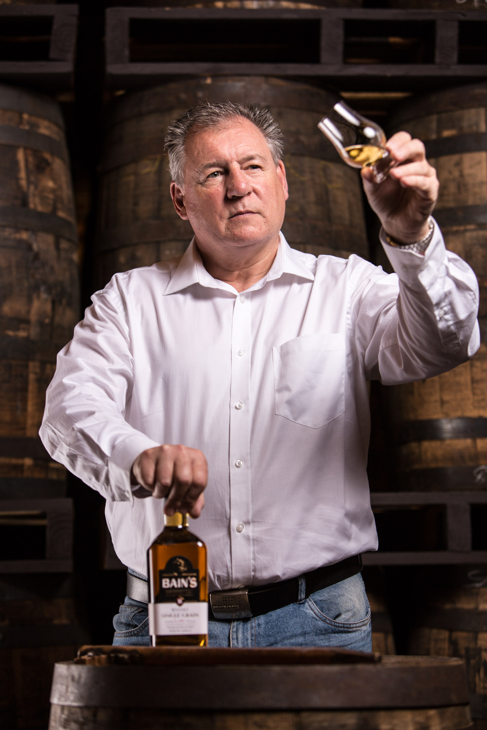 Andy Watts from Bain's Distillery