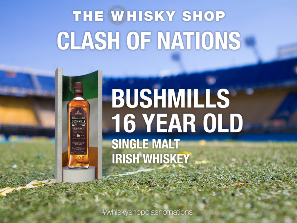 Bushmills 16 Year Old Irish Whiskey 