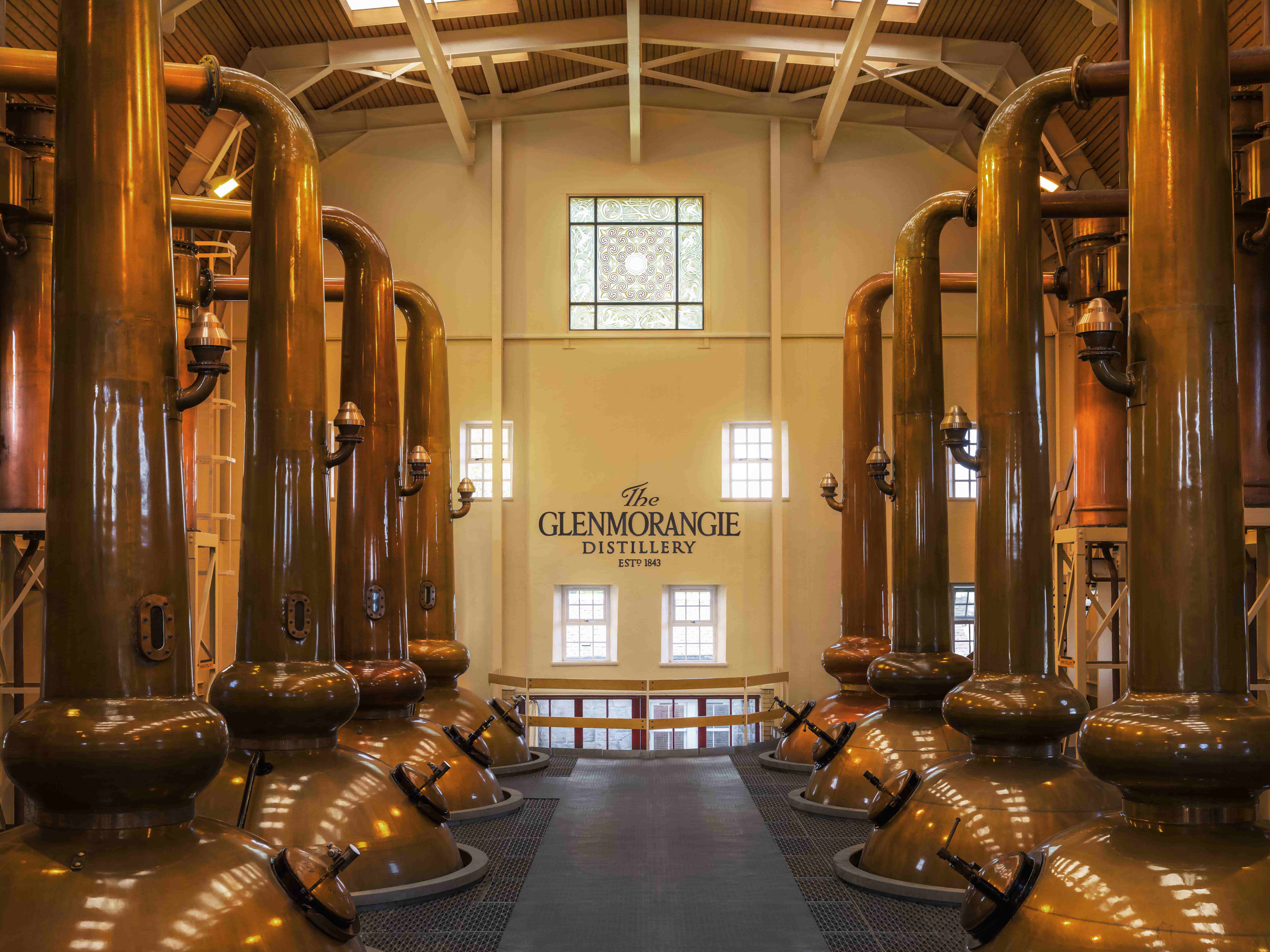 Glenmorangie Distillery Stills