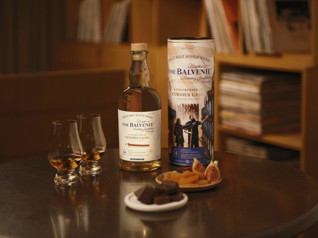 The Balvenie : A Collection of Curious Casks arrive à The Whisky Shop