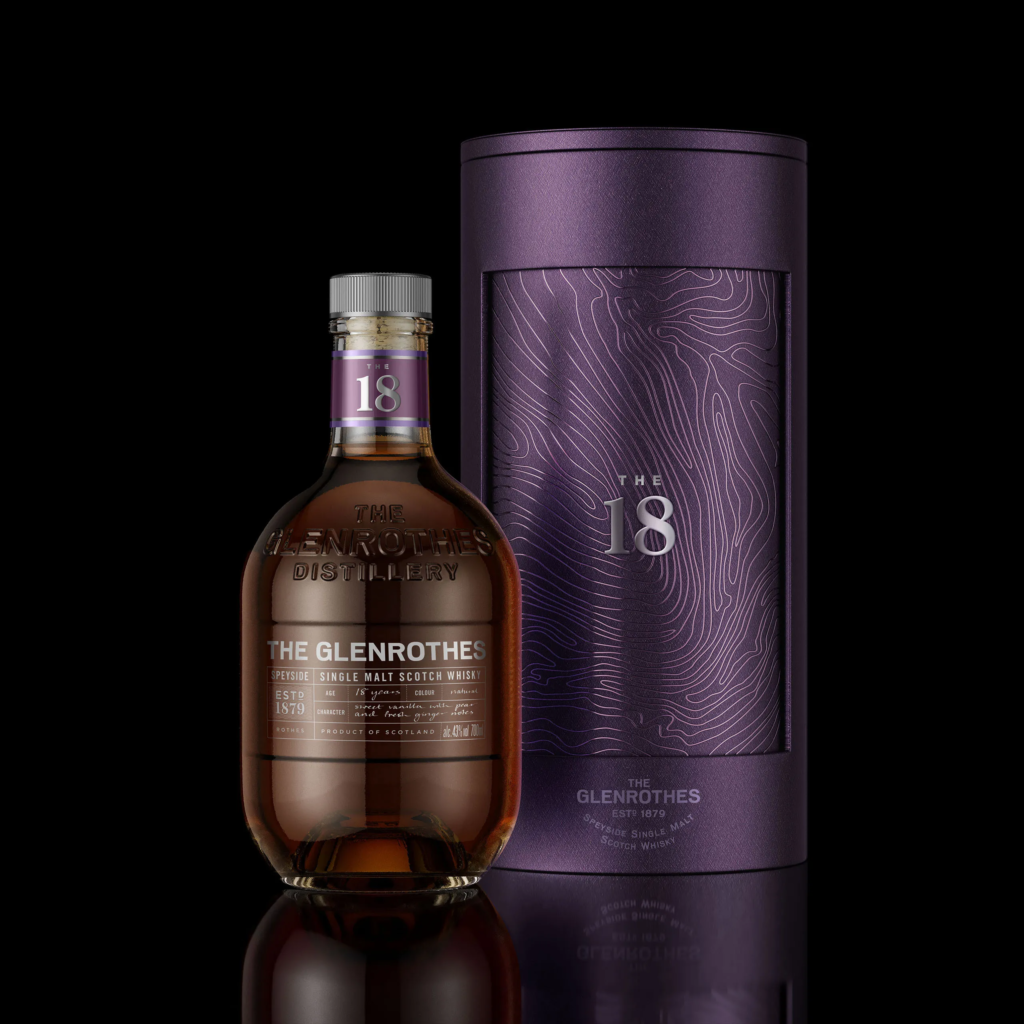 Nouveau packaging pour The Glenrothes, sous le signe de l'élégance et la durabilité
