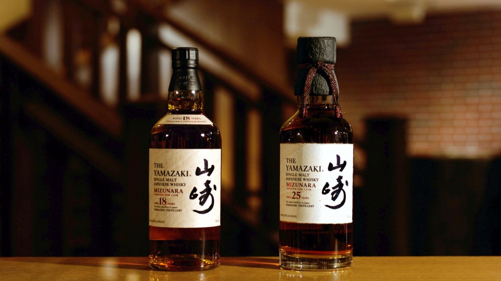 Nouveautés Suntory 2025 : Hakushu 18 ans Peated Malt, Yamazaki 18 et 25 ans Mizunara