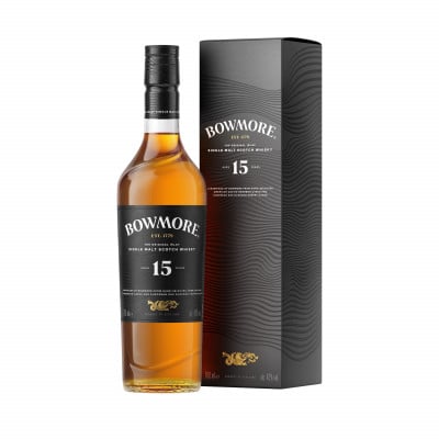 Bowmore 15 ans Islay Single Malt Scotch Whisky 70cl