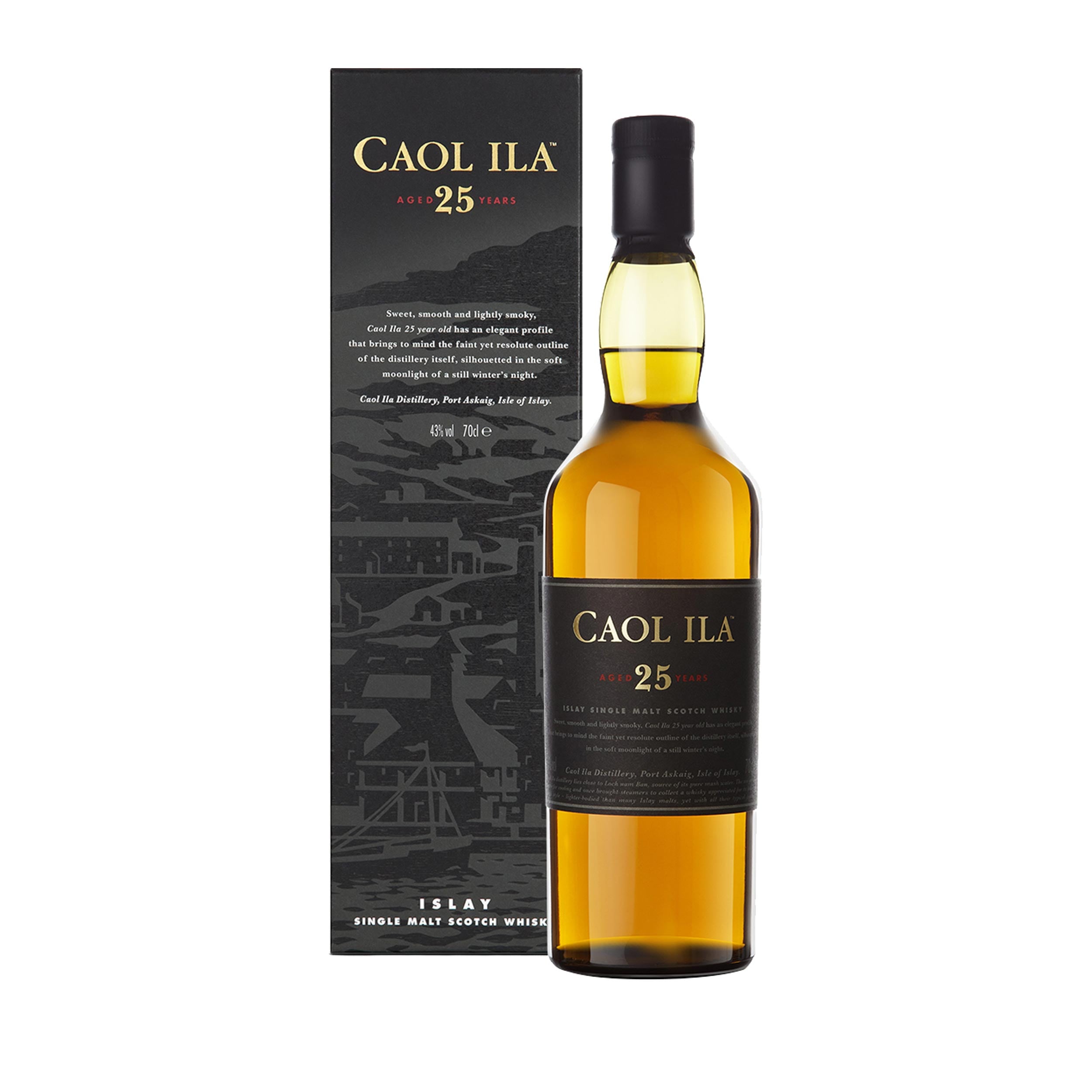 Caol Ila 25 ans Islay Single Malt Scotch Whisky 70cl