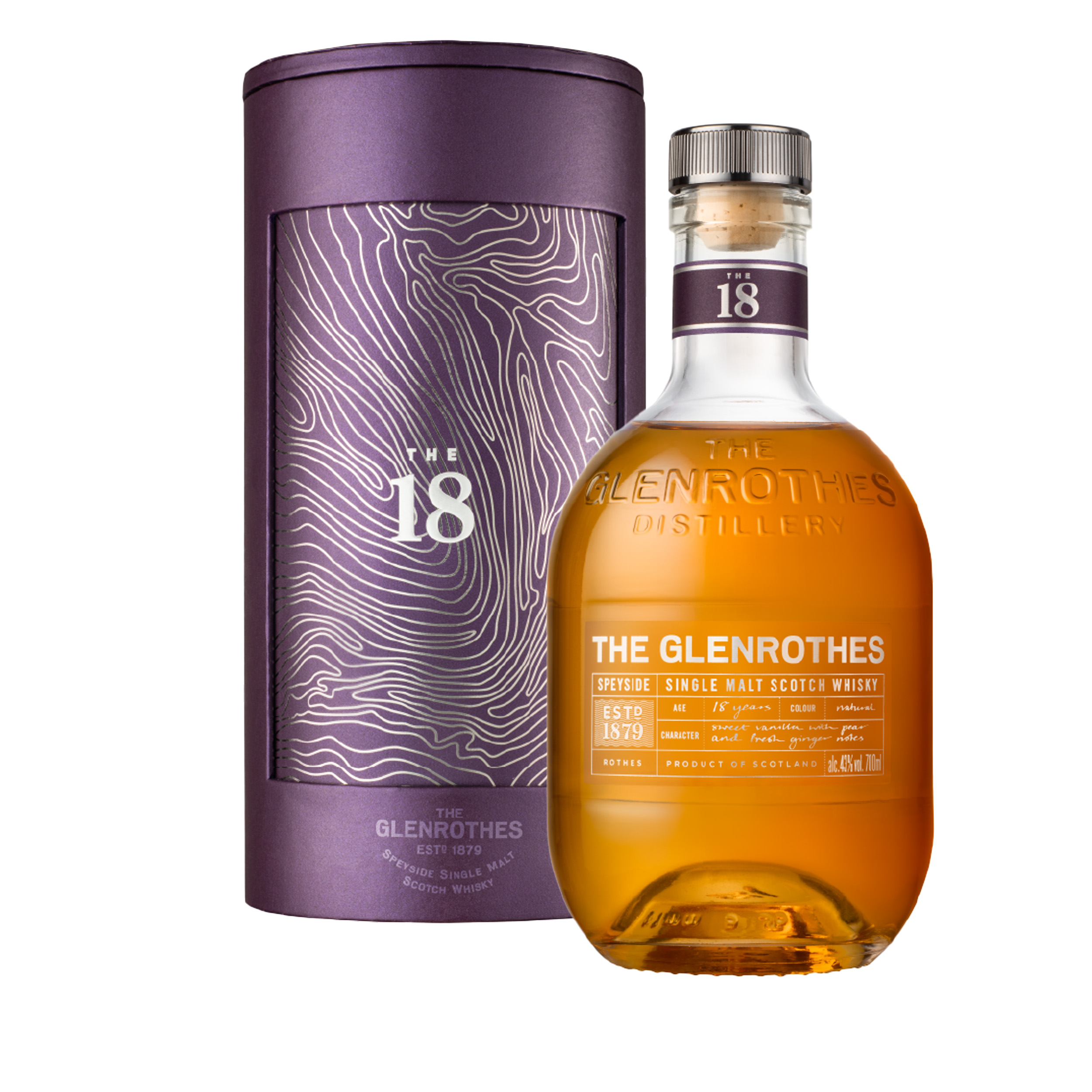 Glenrothes 18 ans - Edition 2024 Speyside Single Malt Scotch Whisky 70cl