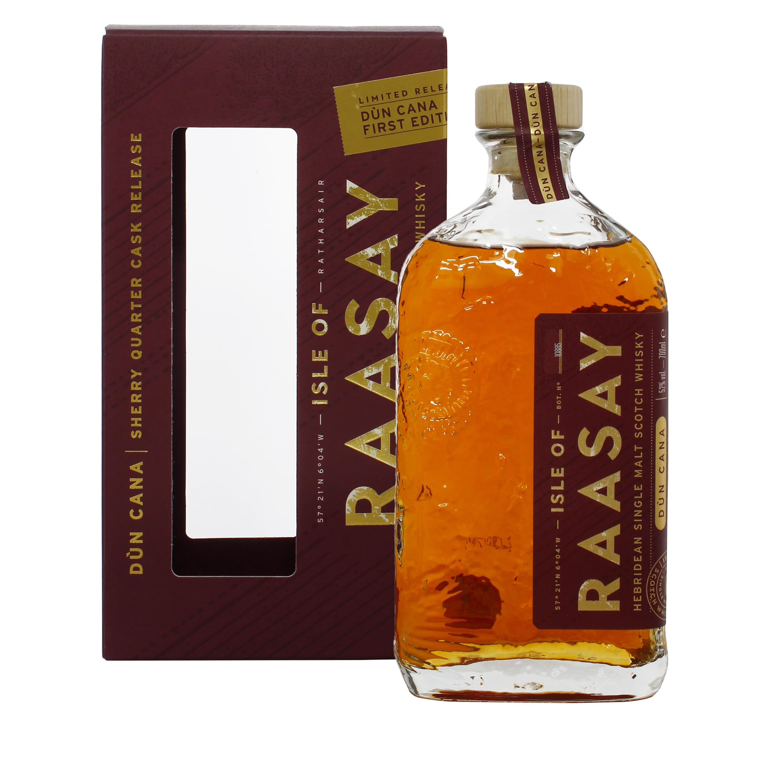 Isle of Raasay Dun Cana Sherry Cask Limited Edition Island Single Malt Scotch Whisky 70cl