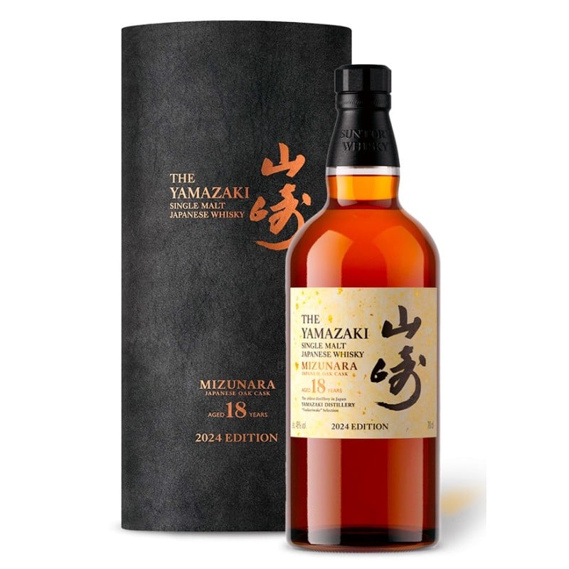 Yamazaki 18 Year Old Mizunara Suntory Tsukuriwake 2024 Limited Edition 70cl
