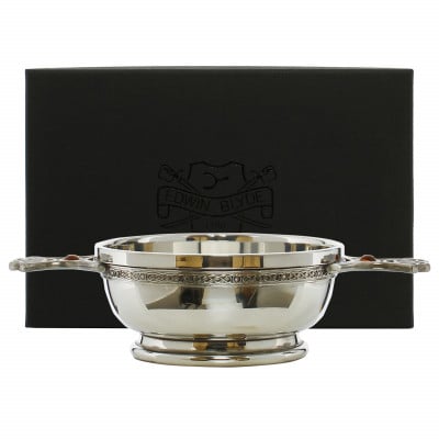 Quaich Weave Handle Topaz 4oz