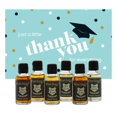 Graduation - Thank You Whisky Gift Pack 6x3cl