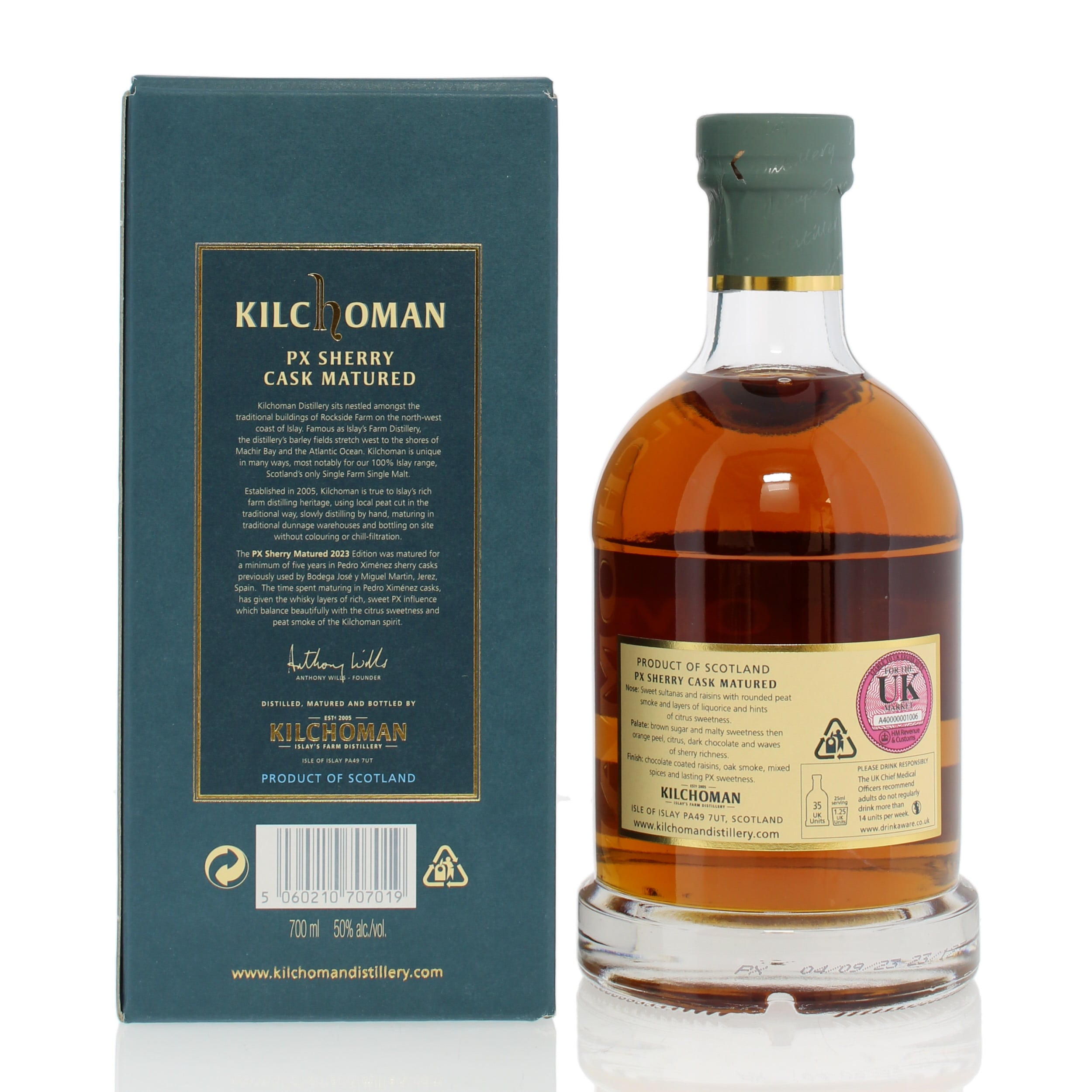 Kilchoman PX Sherry Cask 2023 Release Auction A100577 The Whisky Shop kilchoman-px-sherry-cask-2023-release-auction-a100577-the-whisky-shop