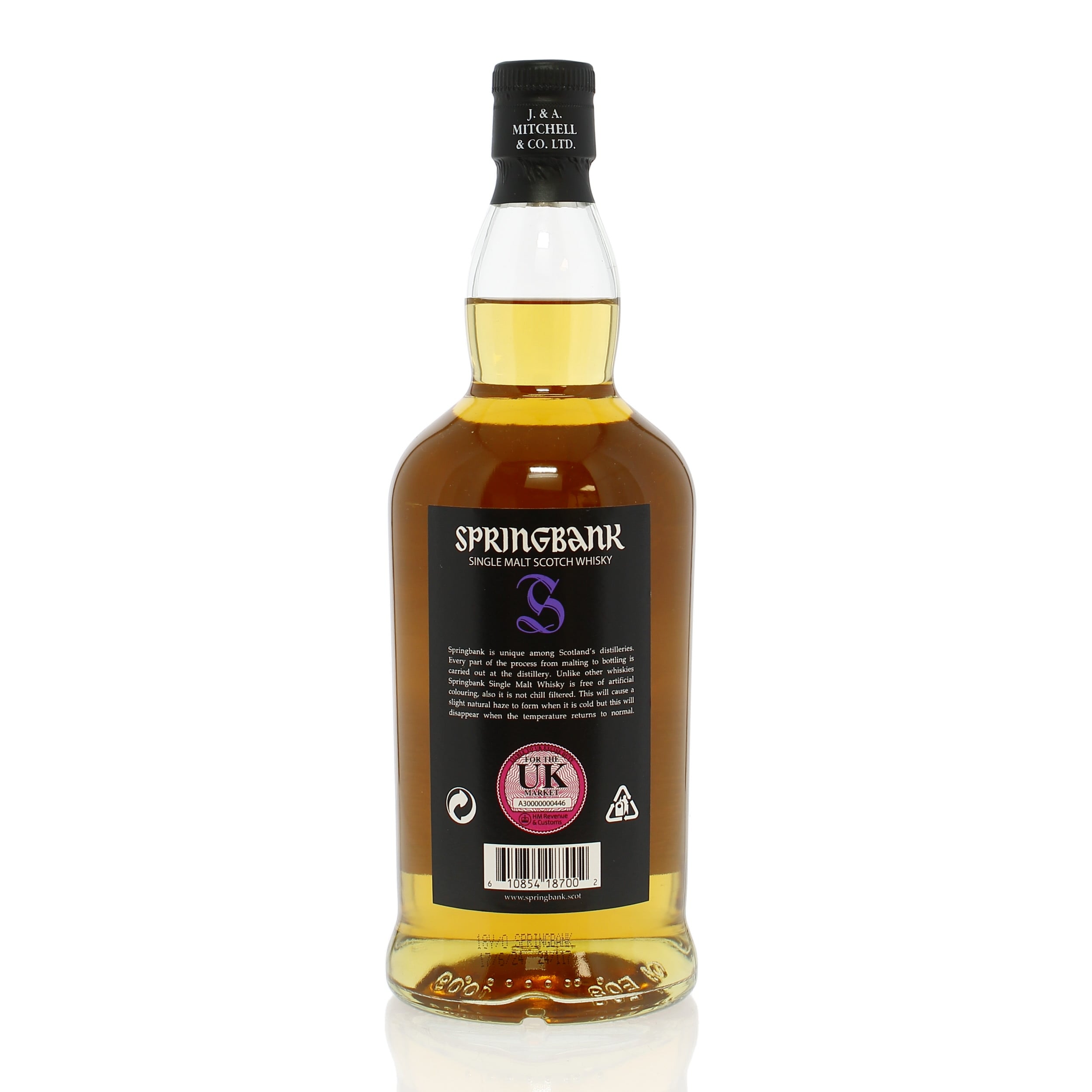 Springbank 18 Year Old Auction A104348 | The Whisky Shop Auctions