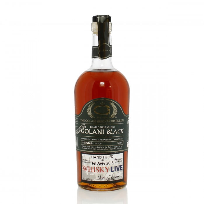 Golan Heights 2015 3 Year Old Single Cask #24 Golani Black - Whisky Live Tel Aviv 2018