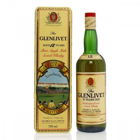 Glenlivet 12 Year Old Classic Golf Courses of Scotland Turnberry