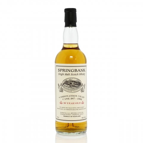 Springbank 1992 30 Year Old Single Cask 267 Private Bottling Coronation Year