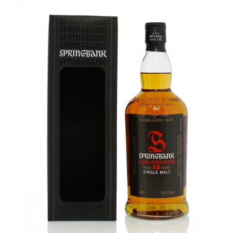 Springbank 12 Year Old Cask Strength 2013 Release