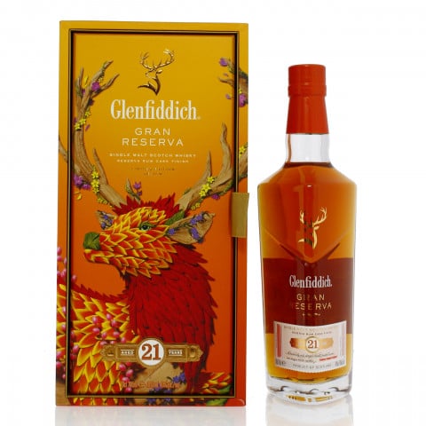 Glenfiddich 21 Year Old Gran Reserva Rum Cask Finish Chinese New Year 2024