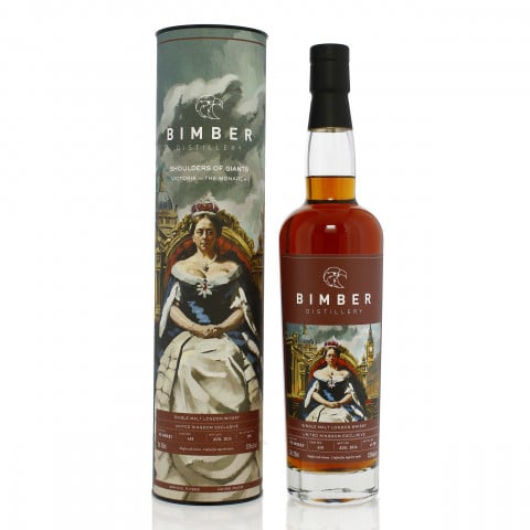 Bimber Single Cask 450 Shoulders of Giants Victoria The Monarch UK