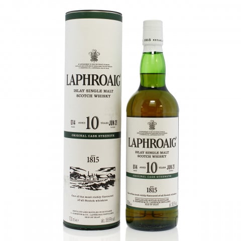 Laphroaig 10 Years Old Original Cask Strength Batch 14
