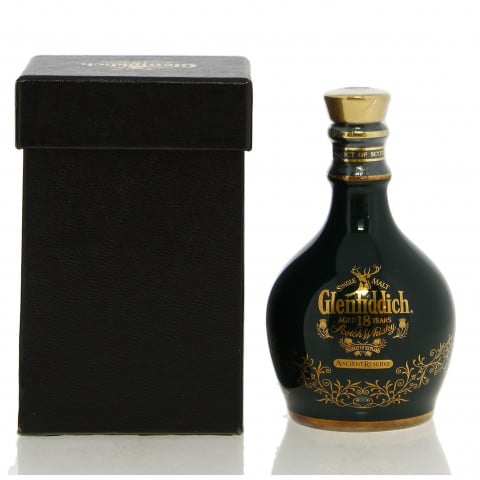 Glenfiddich 18 Year Old Ancient Reserve Green Decanter Miniature