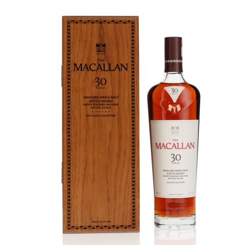 Macallan 30 Year Old Colour Collection Travel Retail