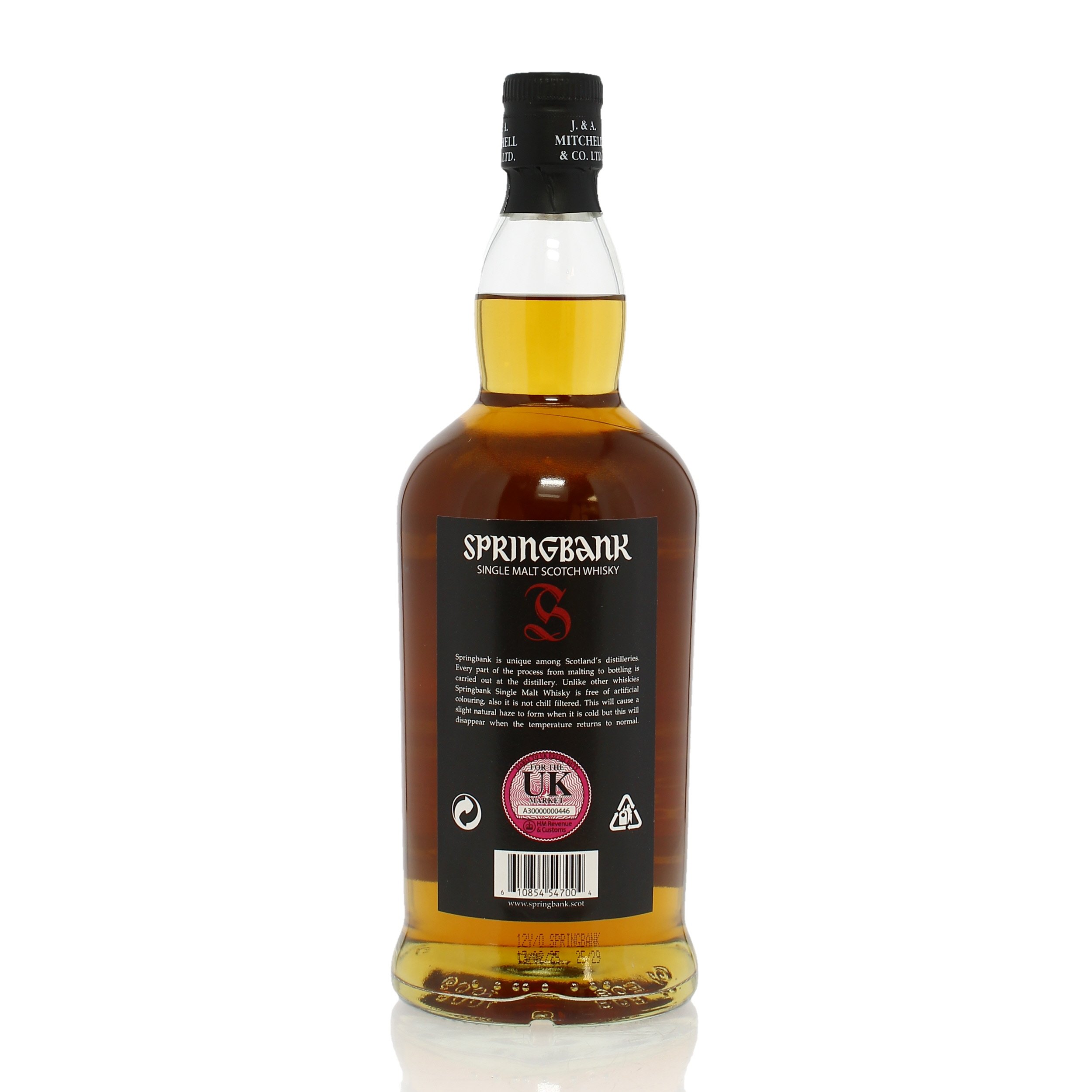 スプリングバンク12年　CASK STRENGTH スプリングバンク 12年 CS バッチ25／Springbank 12yo CS Batch
