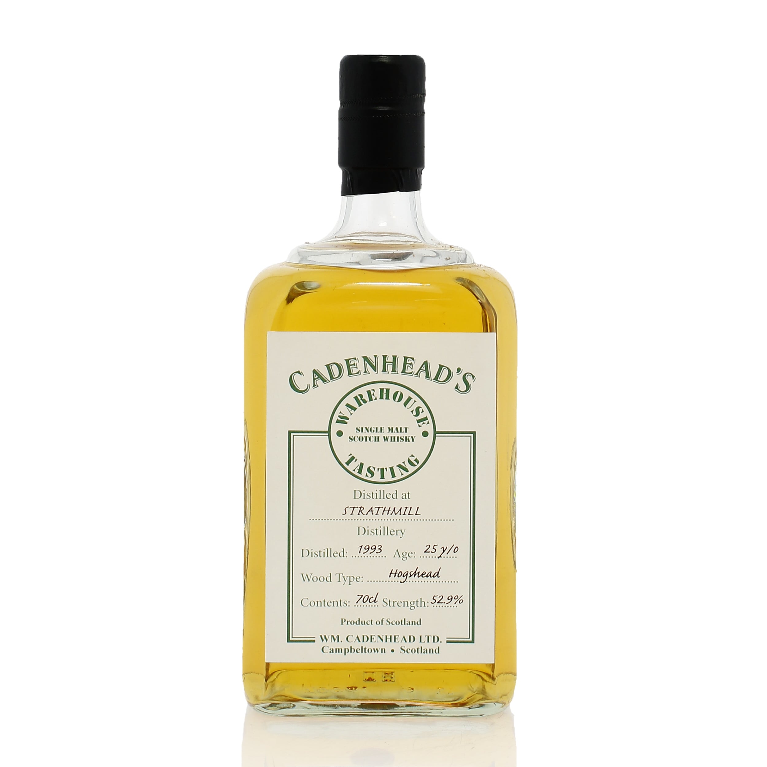 Strathmill 1993 25 Cadenheads Warehouse Tasting