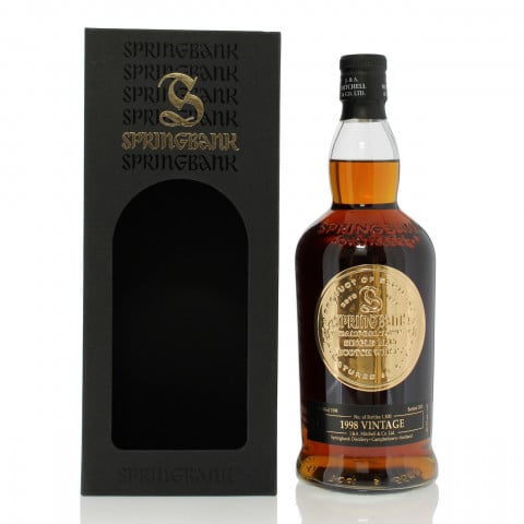 Springbank 1998 Vintage 2025 Release