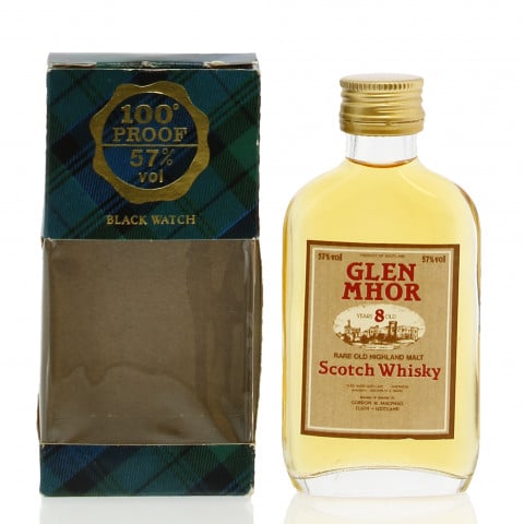 Glen Mhor 8 Year Old Gordon & MacPhail Miniature