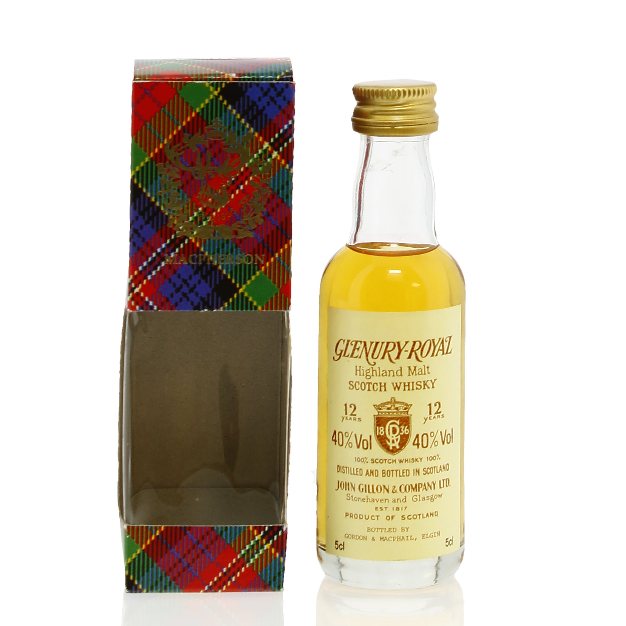 Glenury Royal 12 Year Old Miniature