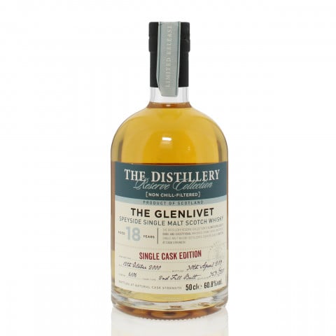 Glenlivet 2000 18 Year Old Single Cask 6106 Reserve Collection