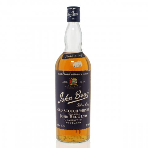 John Begg Blue Cap Old Scotch Whisky