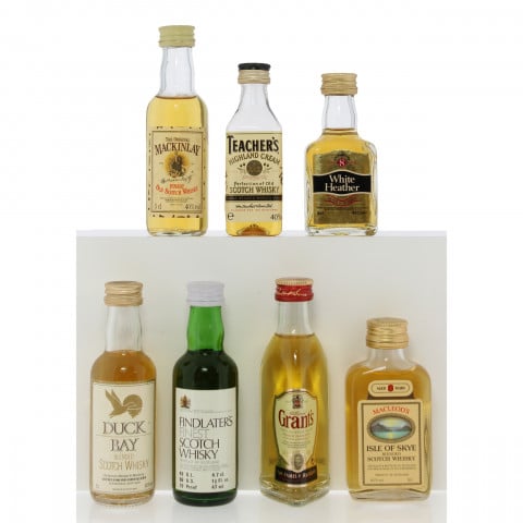 Assorted Scotch Whisky Miniatures x7