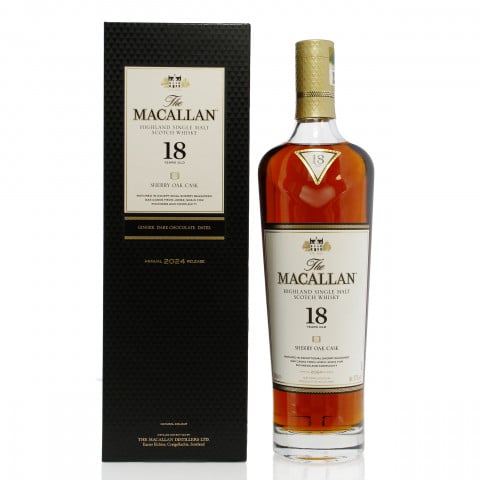 Macallan 18 Year Old Sherry Oak 2024 Release