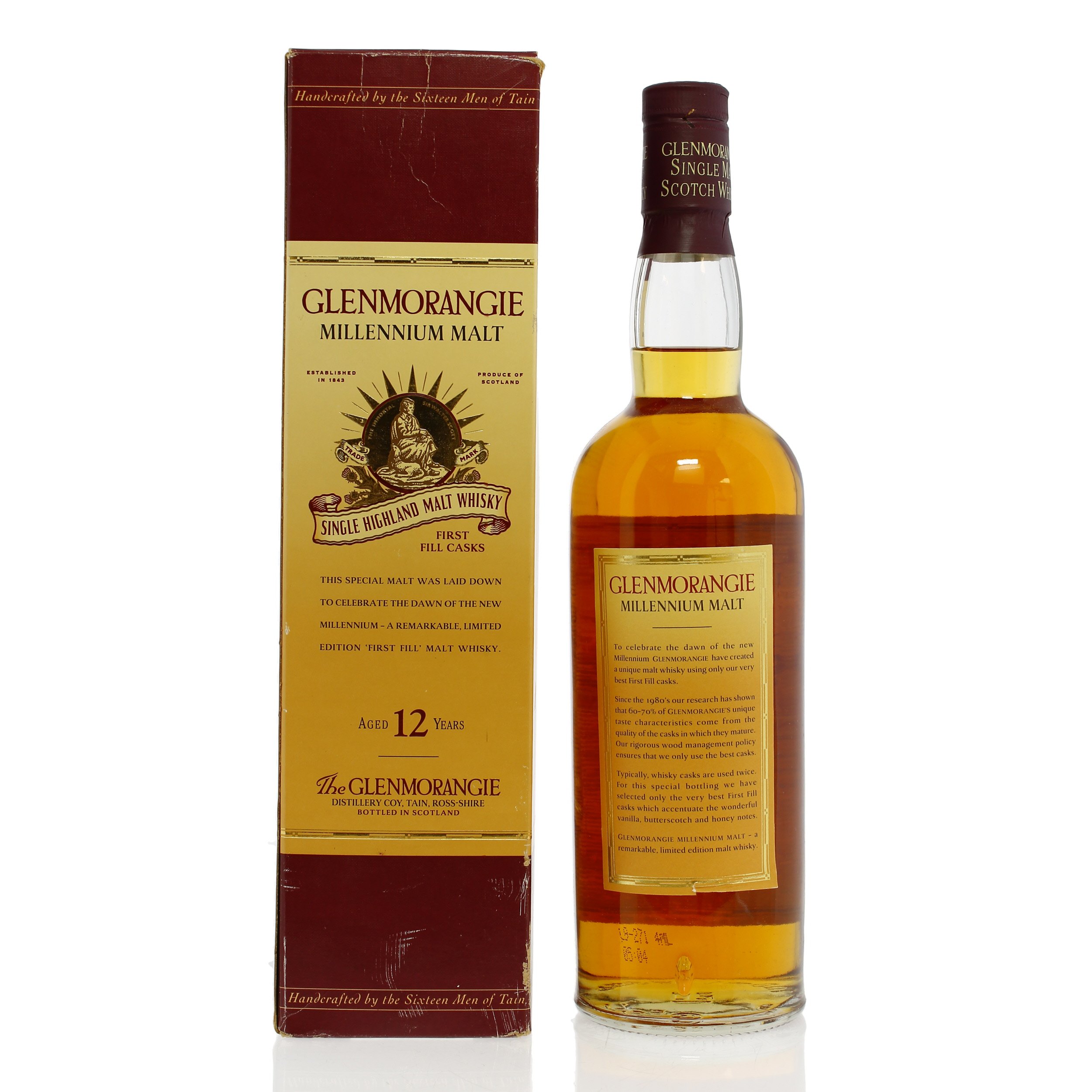 Glenmorangie Millennium Malt 12年 Glenmorangie Millennium 12 Year Old Malt Single Malt Scotch
