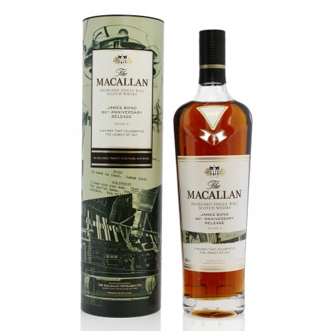MACALLAN JAMES BOND 60TH ANNIVERSARY RELEASE DECADE II