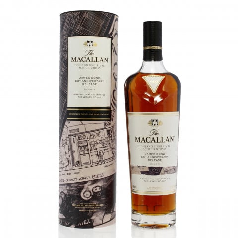 MACALLAN JAMES BOND 60TH ANNIVERSARY RELEASE DECADE III