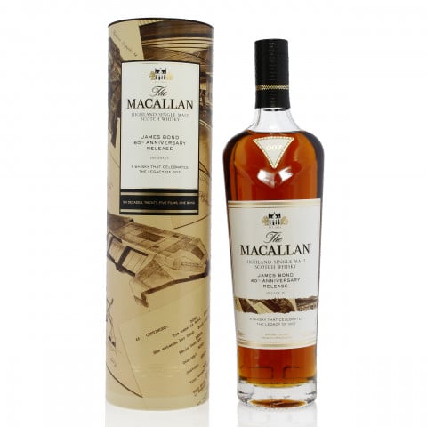 MACALLAN JAMES BOND 60TH ANNIVERSARY RELEASE DECADE IV