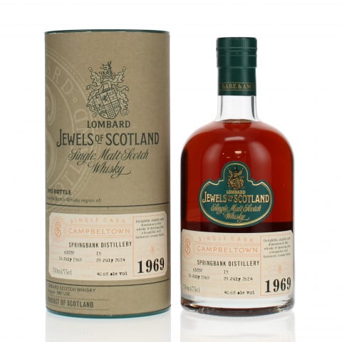 Springbank 1969 45 Year Old Single Cask 15 Lombard Jewels of Scotland
