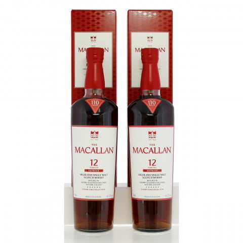 Macallan 12 Year Old 110 Proof Sherry Oak Collection x2