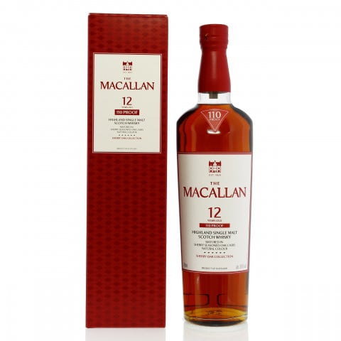 Macallan 12 Year Old 110 Proof Sherry Oak Collection