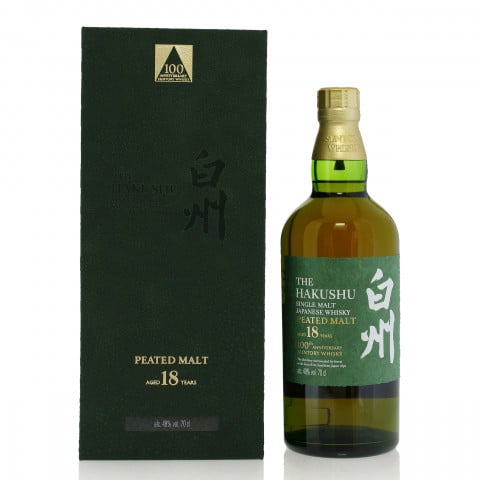 Hakushu 18 Year Old Peated Suntory 100th Anniversary