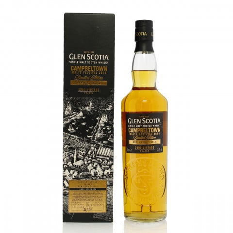 Glen Scotia 2003 Peated Rum Cask Finish Campbeltown Malts Festival 2019