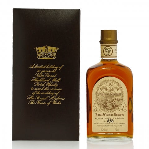 Glen Grant 25 Year Old Royal Wedding Reserve