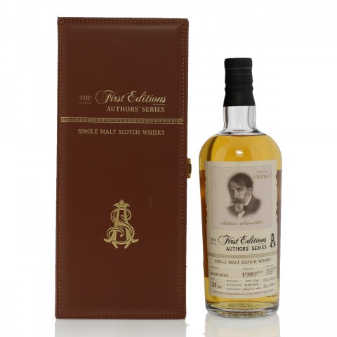 Blair Athol 1989 31 Year Old Single Cask 18442 Edition Spirits First Editions Authors Series No50