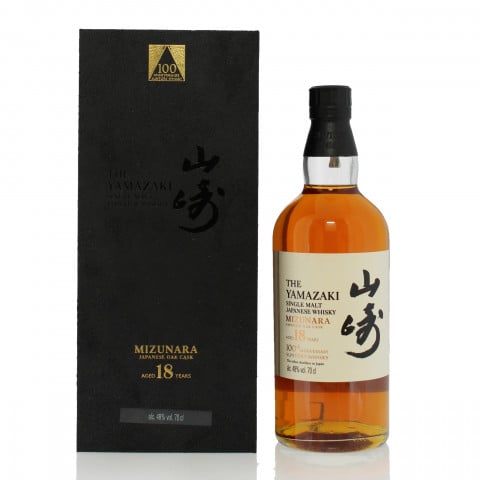 Yamazaki 18 Year Old Mizunara Suntory 100th Anniversary
