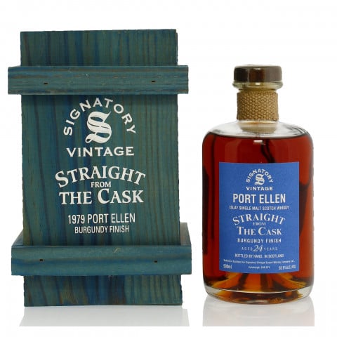 Port Ellen 1979 24 Year Old Single Cask 03 332 1 Signatory Vintage Straight From The Cask