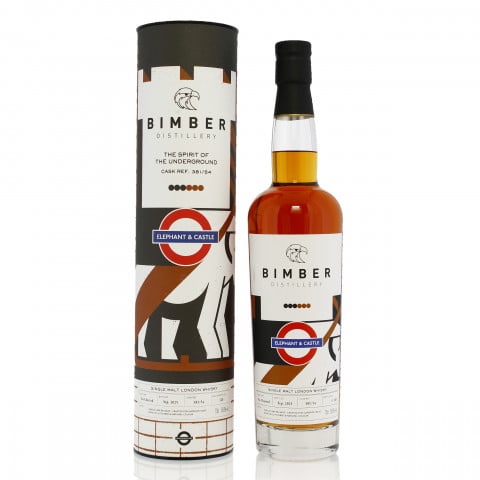 Bimber Single Cask 38154 The Spirit of the Underground Elephant Castle