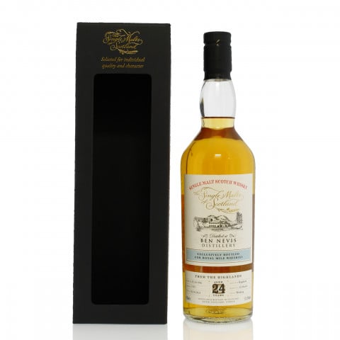 Ben Nevis 1996 24 Year Old Single Cask 1535 Single Malts of Scotland RMW