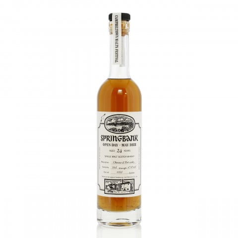 Springbank 24 Year Old Open Day 2023